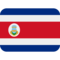 Costa Rica emoji on Twitter